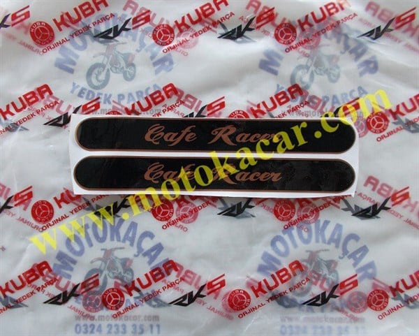 RKS CAFE RACER ÖN AMORTİSÖR YAZISI ORJİNAL