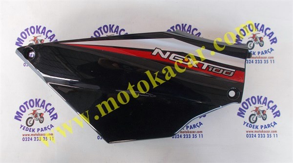 RKS NEXST 100 SAĞ İÇ DİZLİK UZANTISI AKÜ KAPAĞI SİYAH ORJİNAL