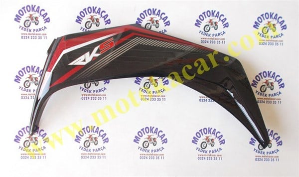 RKS RODOS 100 DIŞ RÜZGARLIK SOL KIRMIZI ORJİNAL