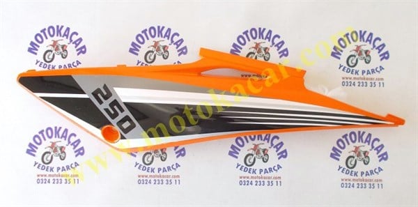 RKS RT 250 ARKA YAN PANEL SOL TURUNCU ORJİNAL