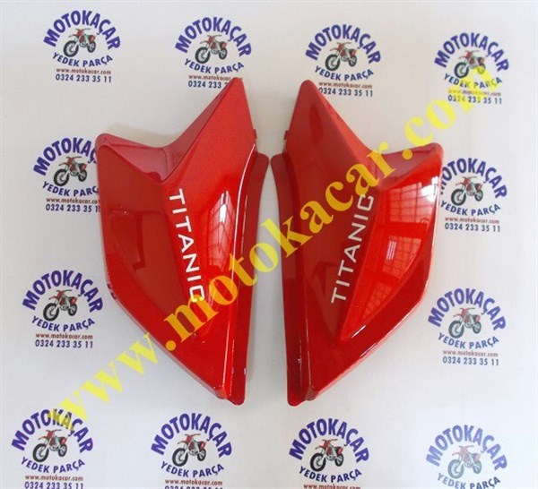 RKS TİTANİC 150 YAN KAPAK TAKIM ORJİNAL