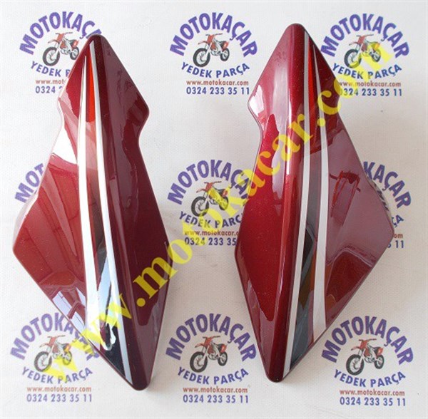 RKS X-POWER DEPO YAN KAPAK SAĞ SOL BORDO ORJİNAL