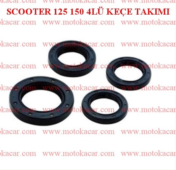 SCOOTER 125 150 KEÇE SETİ