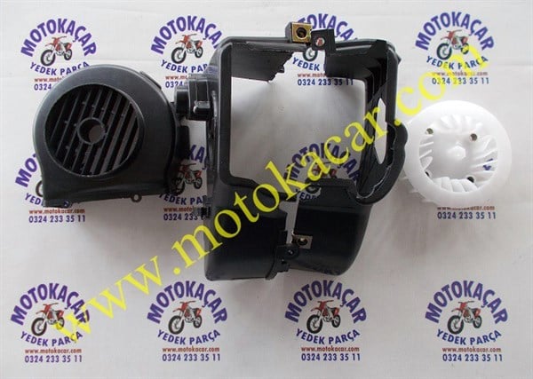 SCOOTER 50 TT 50 HC MOTOR ALT ÜST SOĞUTUCU KAPAK PERVANE TAKIM