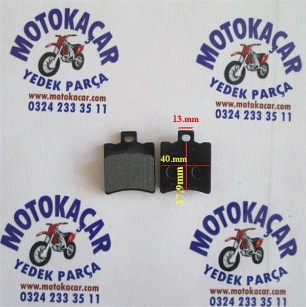 SCOOTER KEEWAY 50CC ÖN FREN TEK DELİKLİ DİSK BALATA