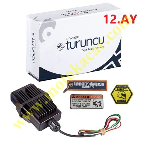 TURUNCU MOTOSİKLET TAKİP CİHAZI (12 AYLIK)