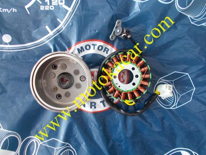 TVS APACHE RTR 200 ALTERNATÖR KOMPLE VOLANT STATÖR ORJİNAL