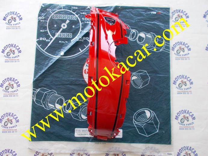 TVS APACHE RTR 200 BENZİN DEPOSU ORTA GRANAJ SİYAH KIRMIZI E5 ORJİNAL