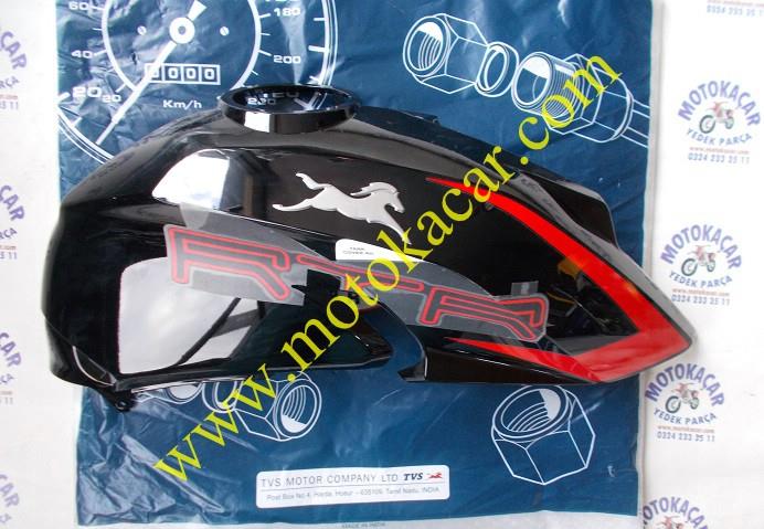 TVS APACHE RTR 200 SAĞ DEPO GRANAJI SİYAH ORJİNAL