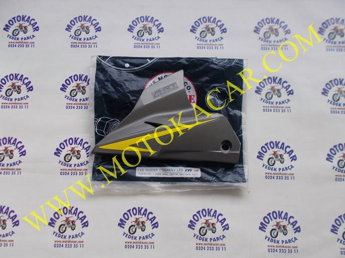 TVS RTR 200 Ön Panel Alt Sakal Sol (E4) Gri Orjinal