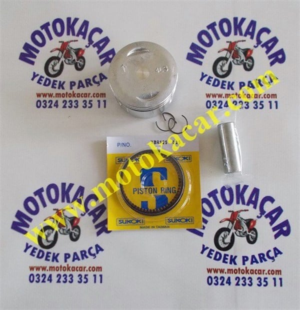 YBR 125 0,25  PİSTON SEKMAN SETİ SUKOKİ TAIWAN