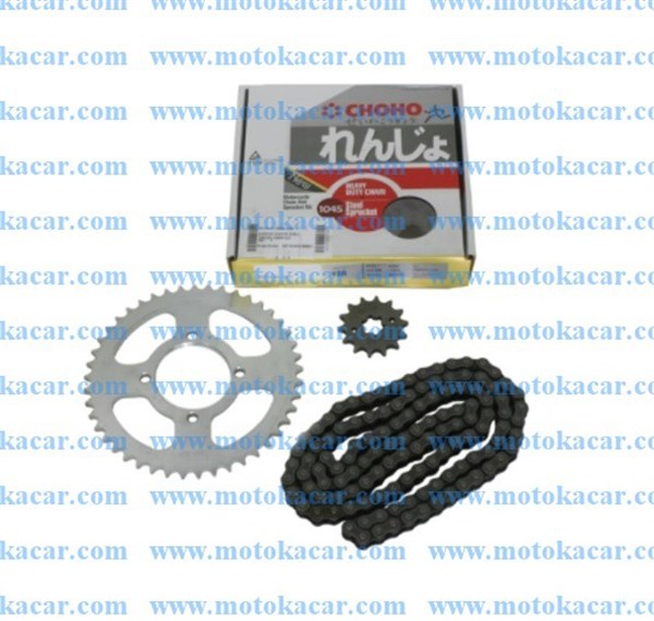 YBR ZİNCİR DİŞLİ SETİ 428H/122L 45X14 CHOHO