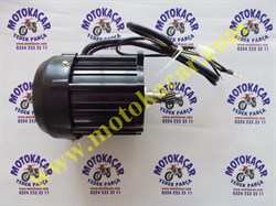 ÜÇ TEKERLI ELEKTRIKLI 72VOLT 1000WATT DC MOTOR DINAMOSU