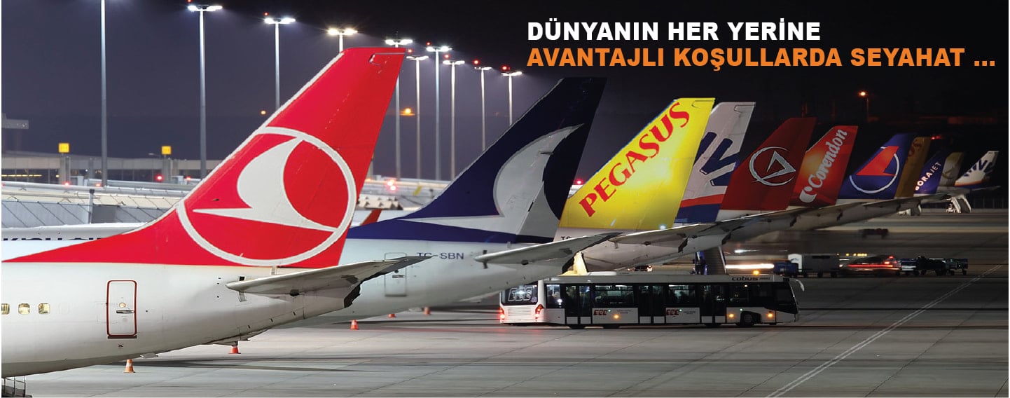 uçak bileti cazip fiyat