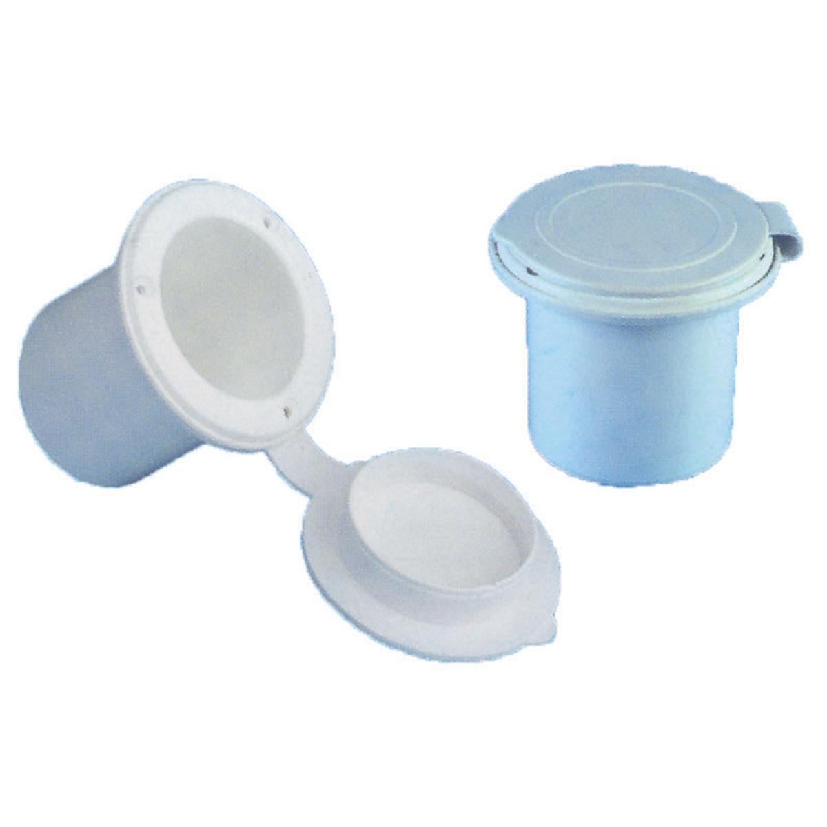  Case for Shower Head, Round, w/Lid, Ø66mm, White 