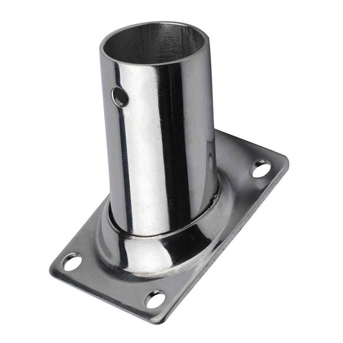  Dikdörtgen Taban 60°, Inox 316,  ø25Mm 