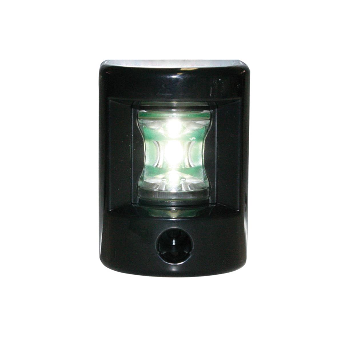  FOS LED 12 PUPA FENERİ,yüzey monte, 135° siyah 