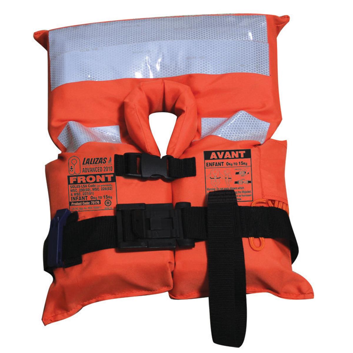  LALIZASGELİŞMİŞ SOLAS MED CAN YELEĞİ IŞIKSIZ -BEBEK, SOLAS/MED 