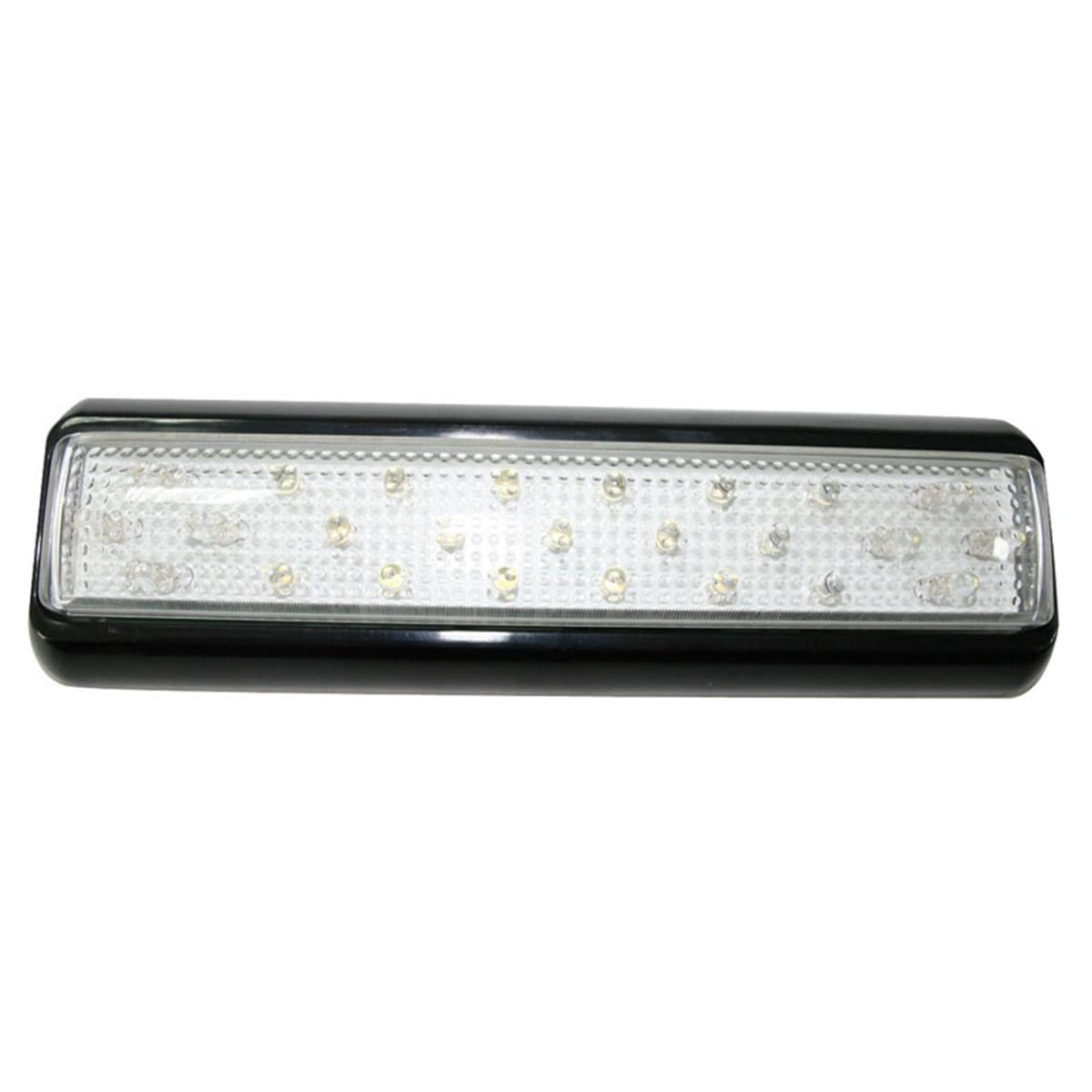  TEPE/ROMÖRK LAMBASI 25 LEDs, 12V&24V, SİYAH 