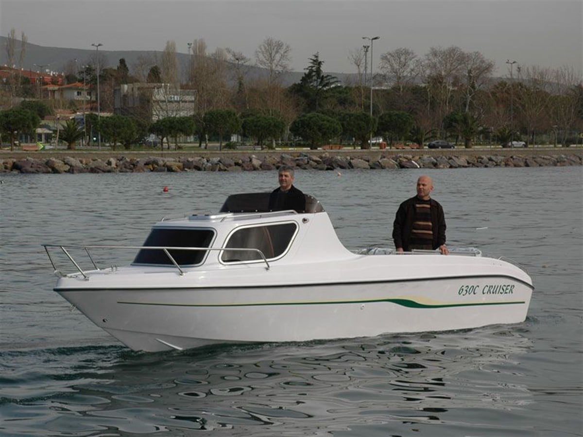  SAFTER 630 CABIN CRUISER Fiber Tekne 
