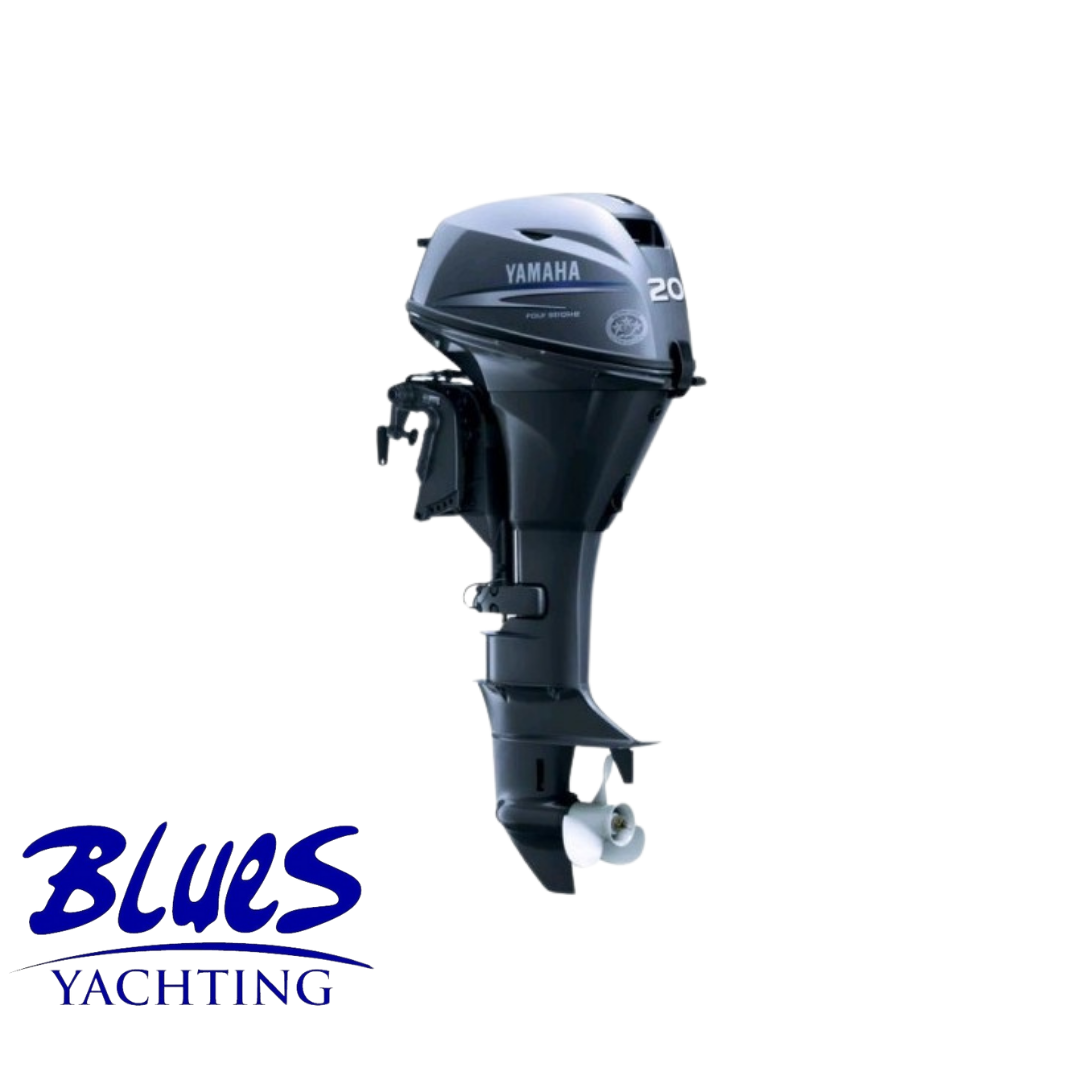  YAMAHA F20BEPS 20 HP Marşlı Trimli Kısa Şaft Dıştan Takma Deniz Motoru 