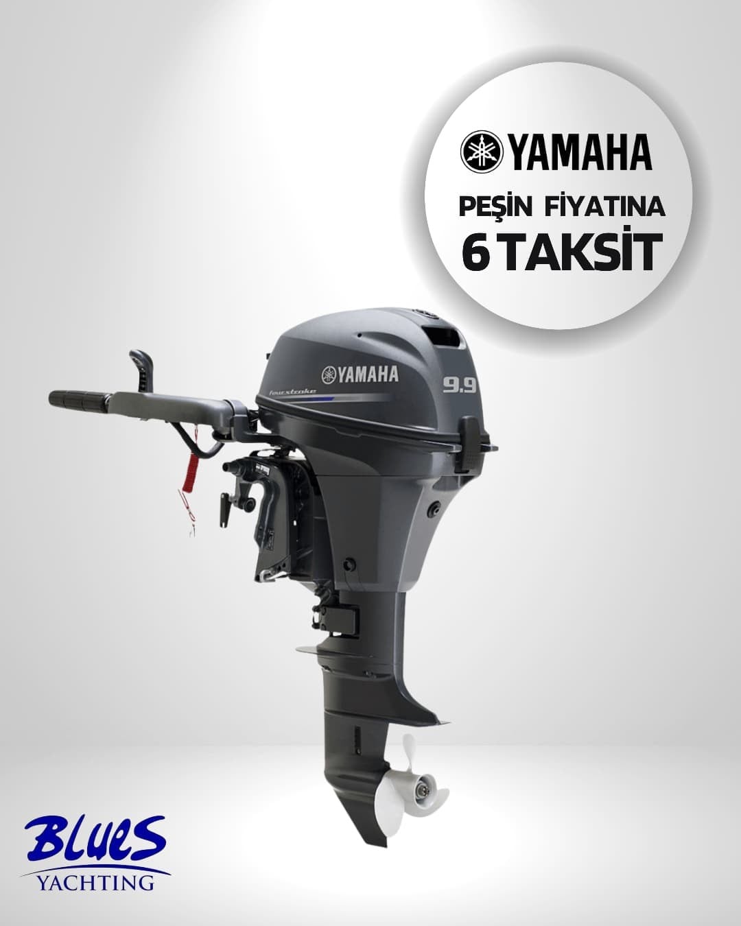  YAMAHA F9.9JMHS  Dıştan Takma Deniz Motoru 