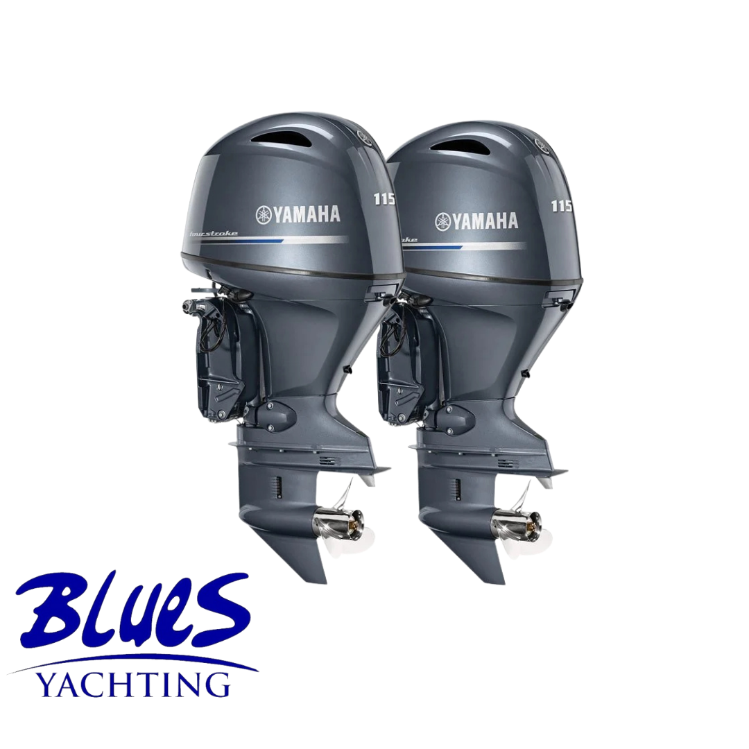  YAMAHA F/FL115BETX SET 2x115 HP Elektrikli Trimli Uzun Şaft Dıştan Takma Deniz Motorlar 