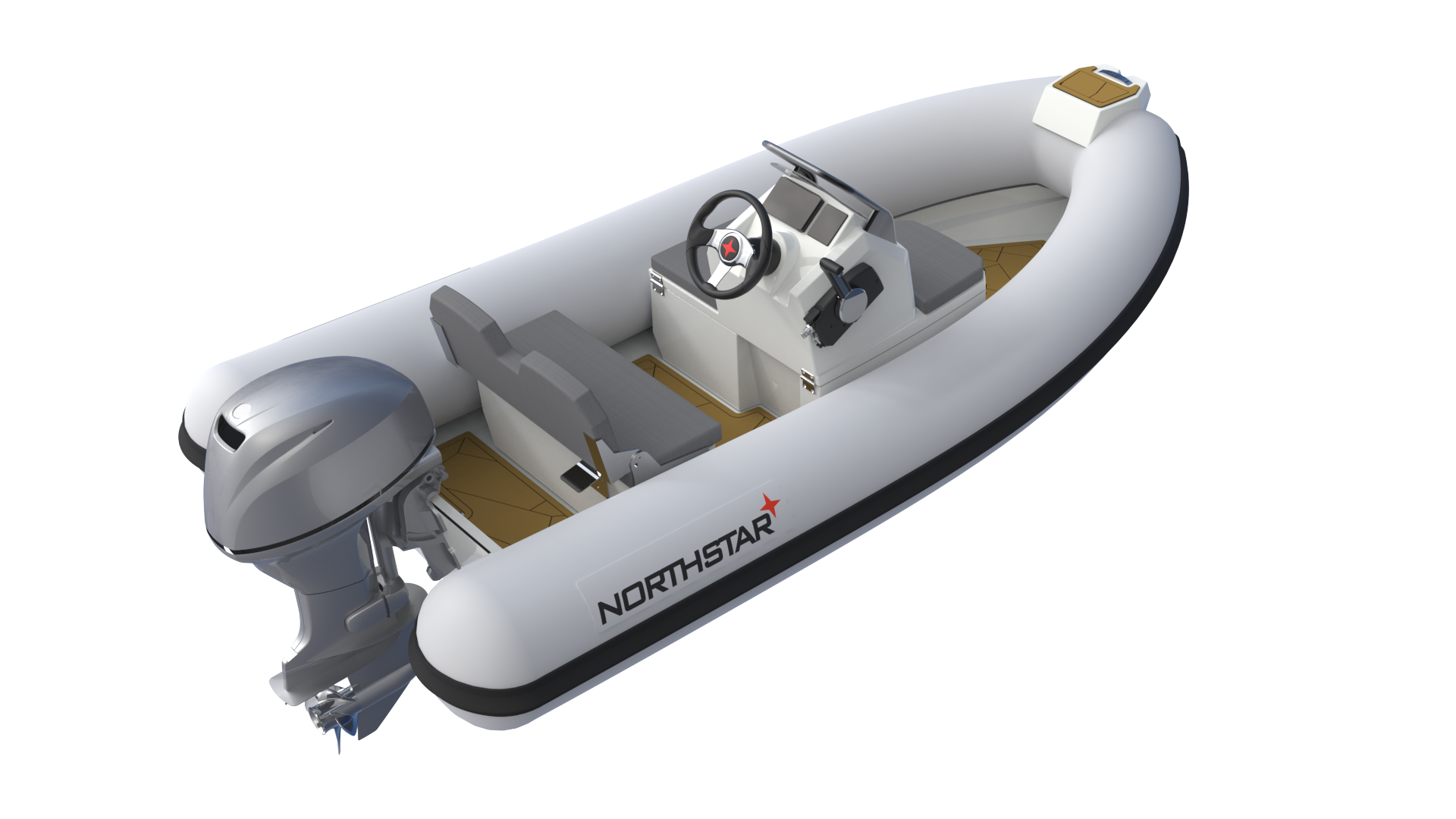 NORTHSTAR Vega 3.5 Fiber Tabanlı Konsollu Hypalon Şişme Bot