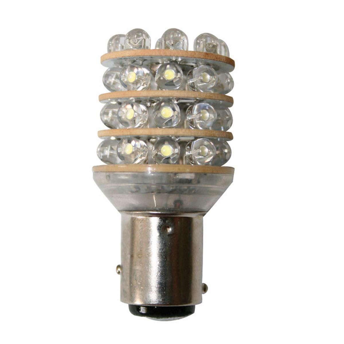  AMPÜL 12V, LED, T25 BAY15D, cool white - 36 LEDs, 15x52,5 