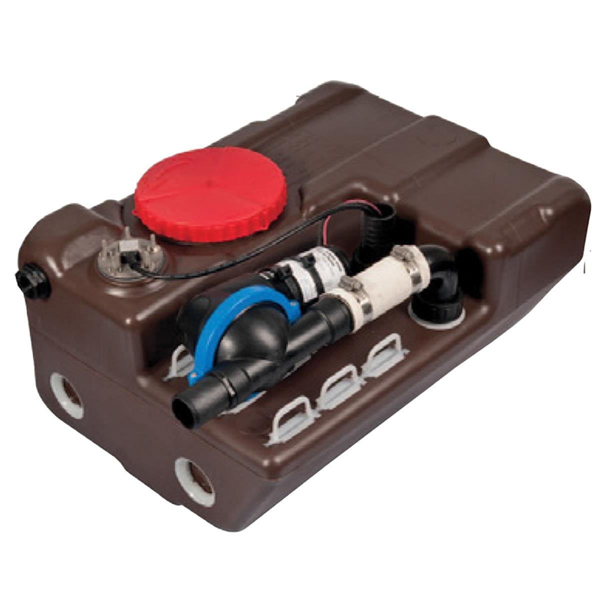  BLIZZARD Tank Waste Water 100lt   w/Pump 24V & Sensor 