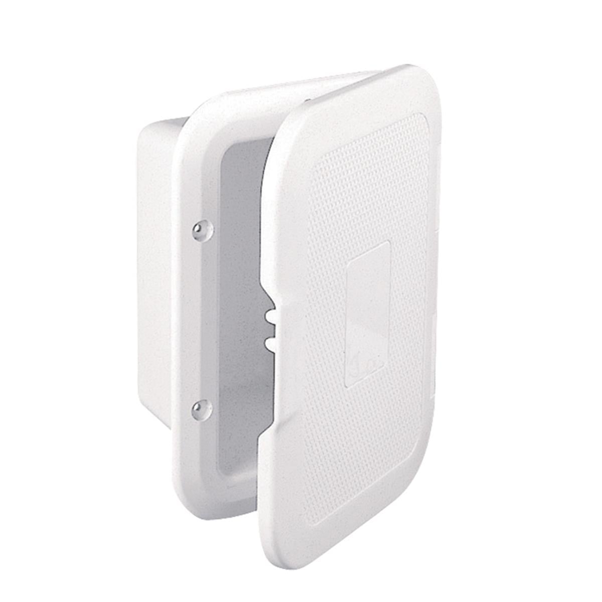  Case for Shower, w/Lid, 145x191mm, White 