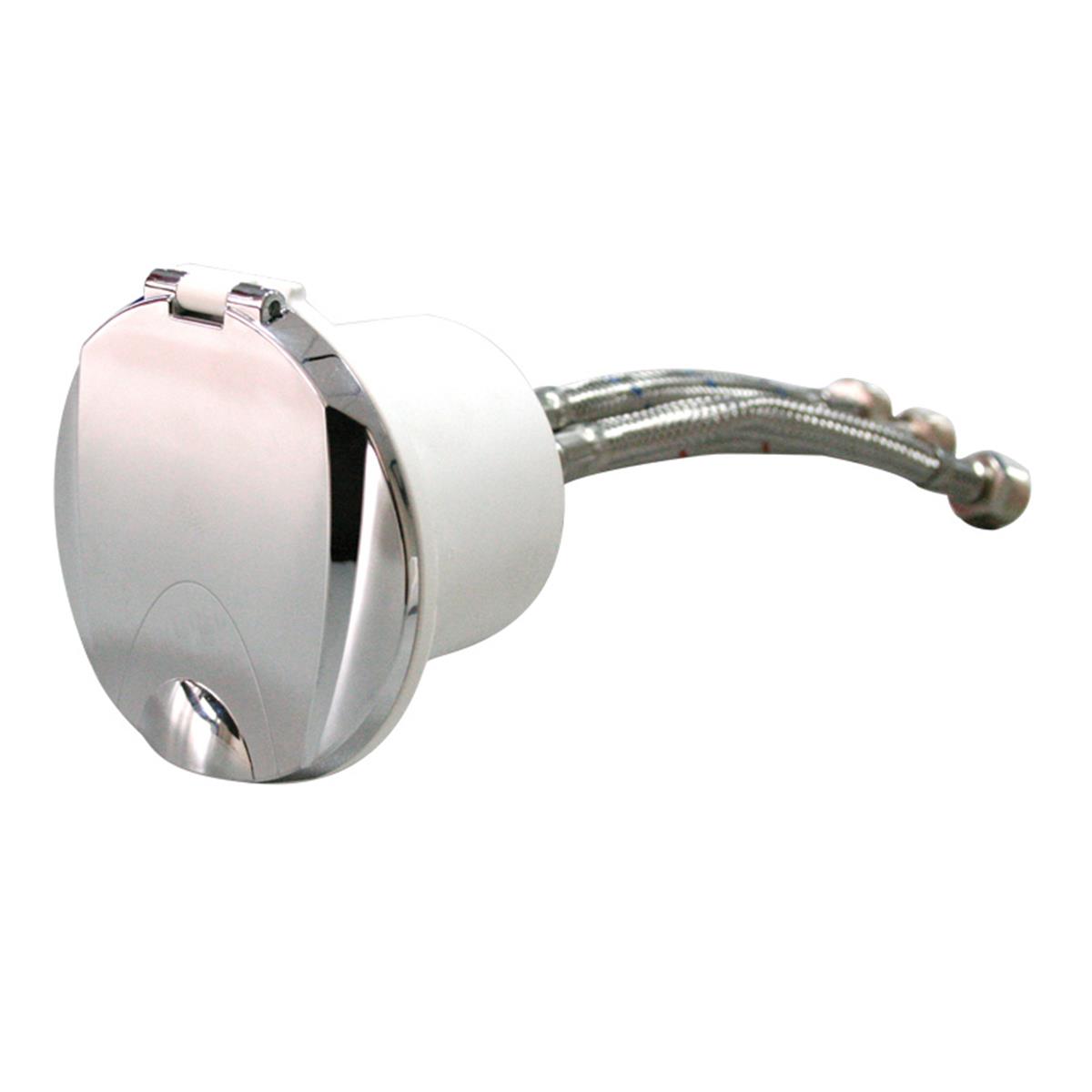  Case w/Mixer Tap (3-Hose Conn.) w/Lid Chrome 