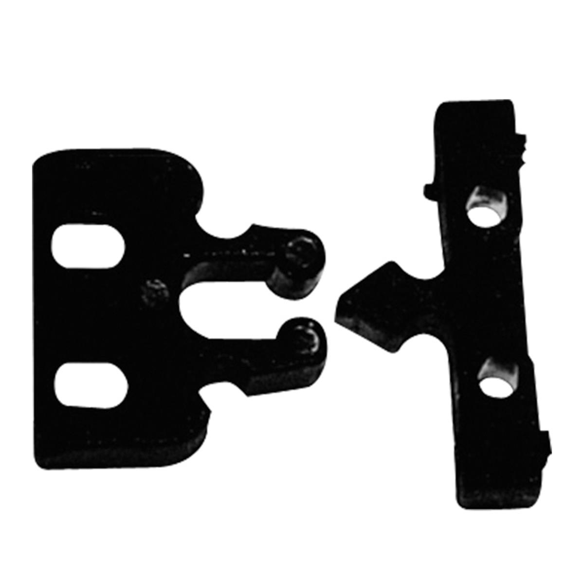  Door Fastener, Plastic, 22x32mm, White 
