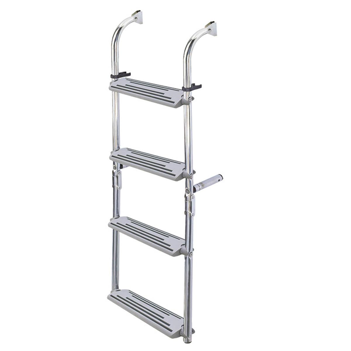  Foldable Ladder,Inox 316,2+2 steps,90⁰ 