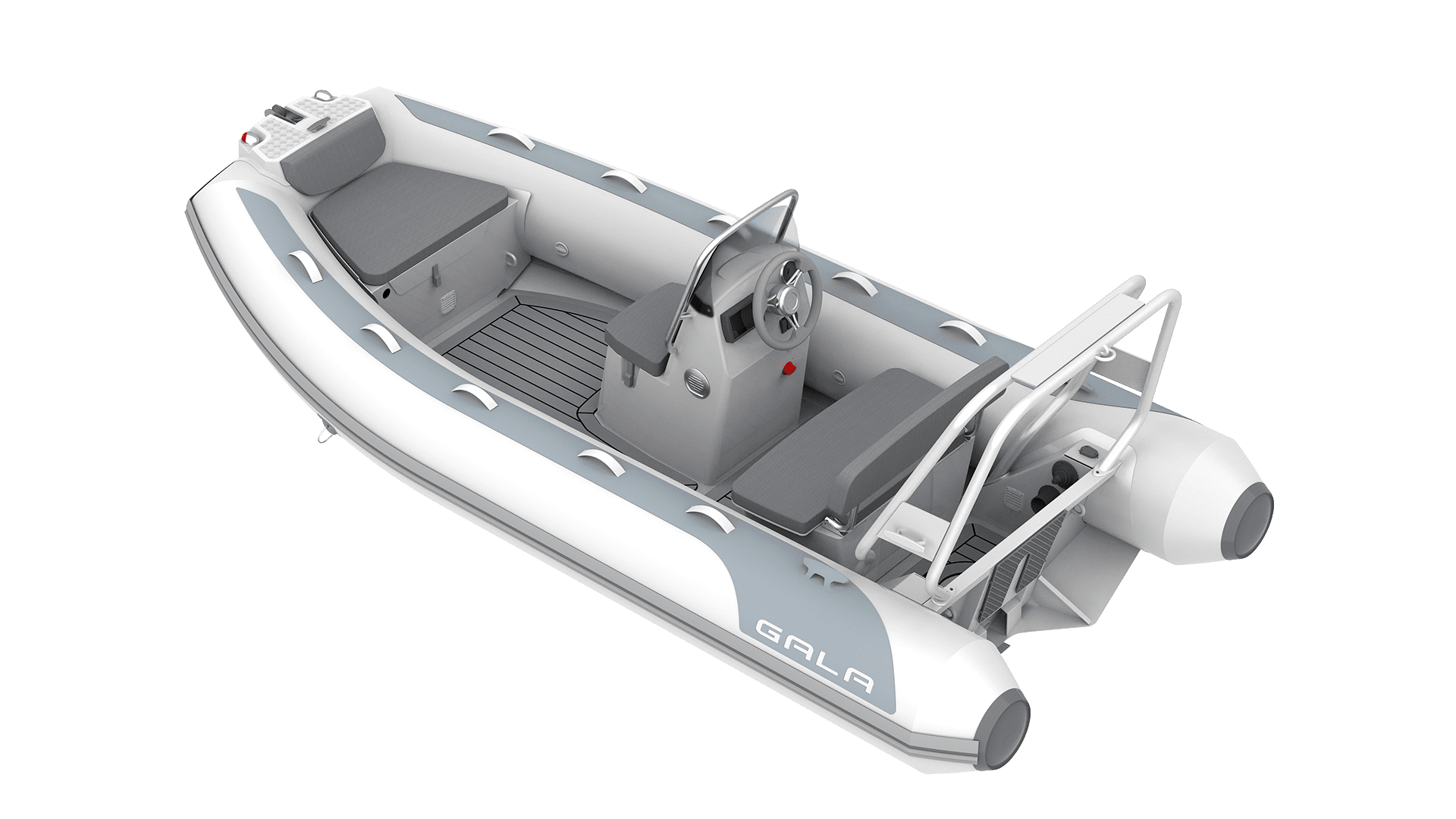  GALA Atlantis 400 L Deluxe Alüminyum Tabanlı, Oturma Gruplu PVC Şişme Bot  