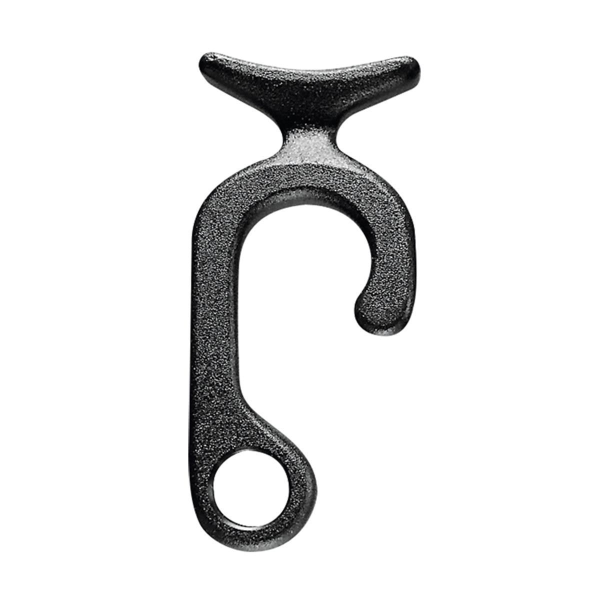  Hook for Fender, on Ø20-22mm Rail, 85x38mm, Black 