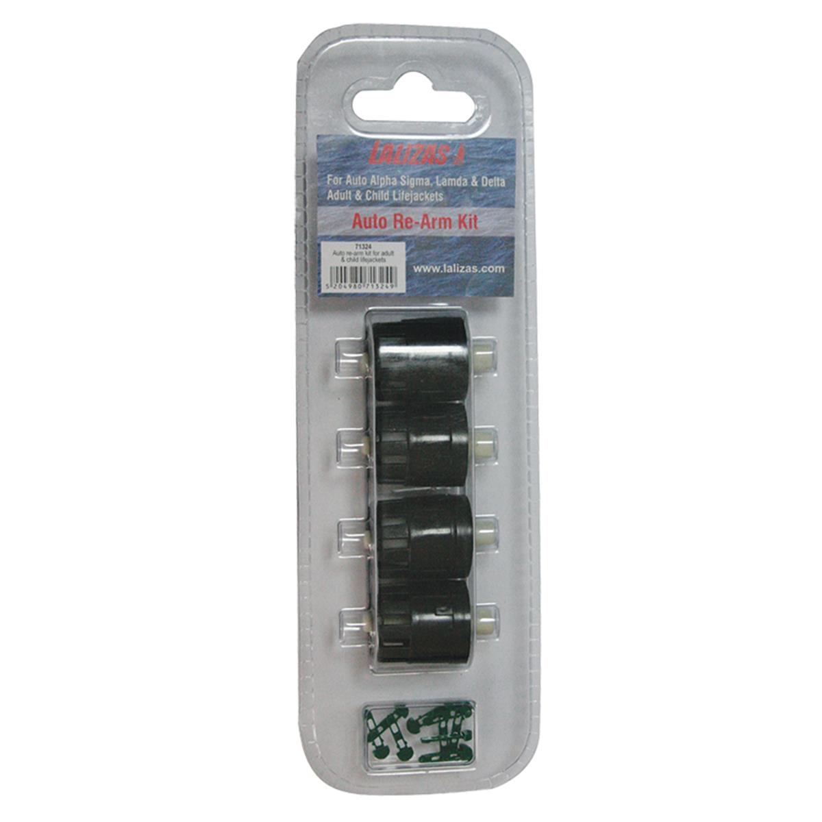  LALIZAS Otomatik dolum kartuş set, 4 adet, çocuk ve yetişkin için 