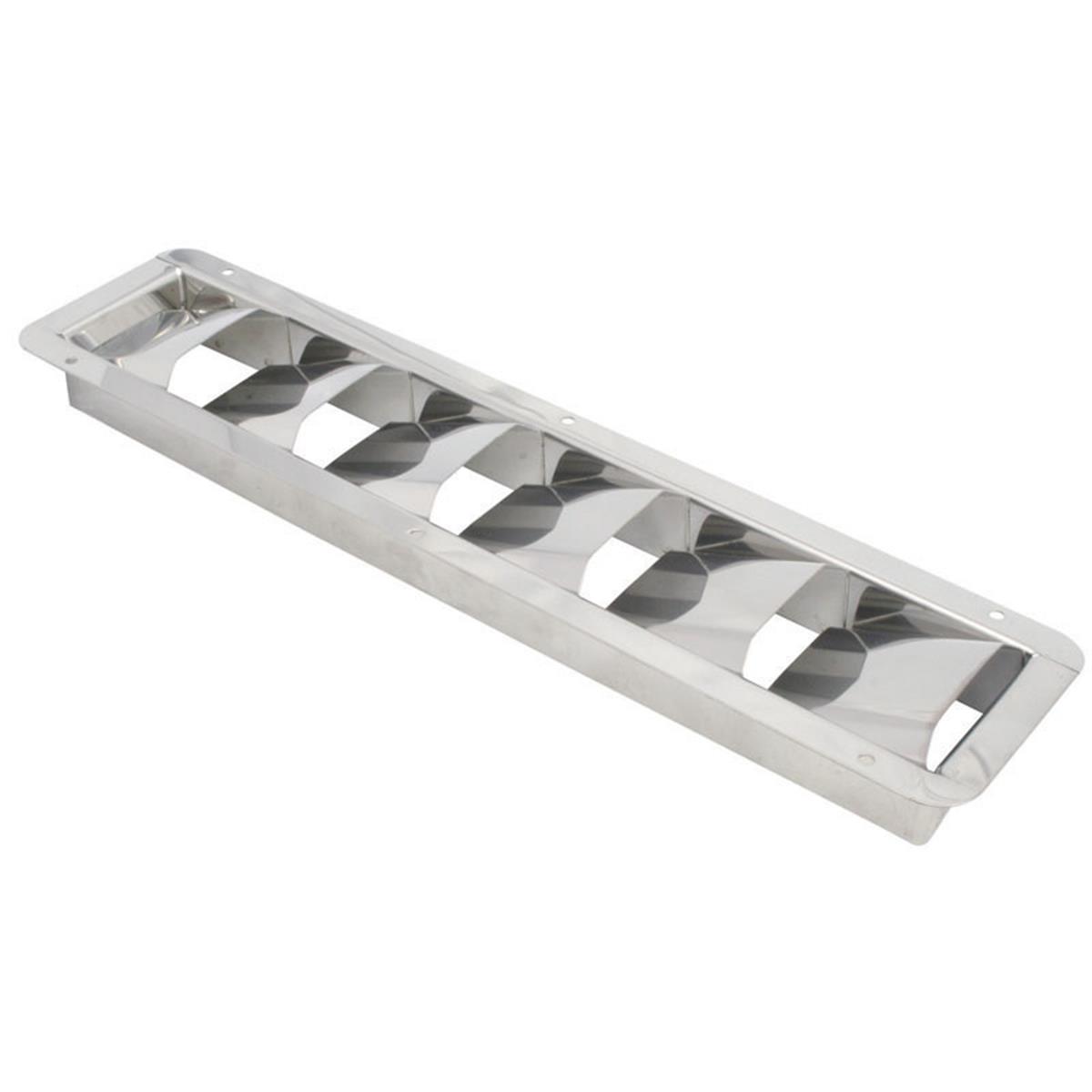  LOUVER HAVALANDIRMA,PASLANMAZ, L 525MM X W 76MM X Η 27MM 