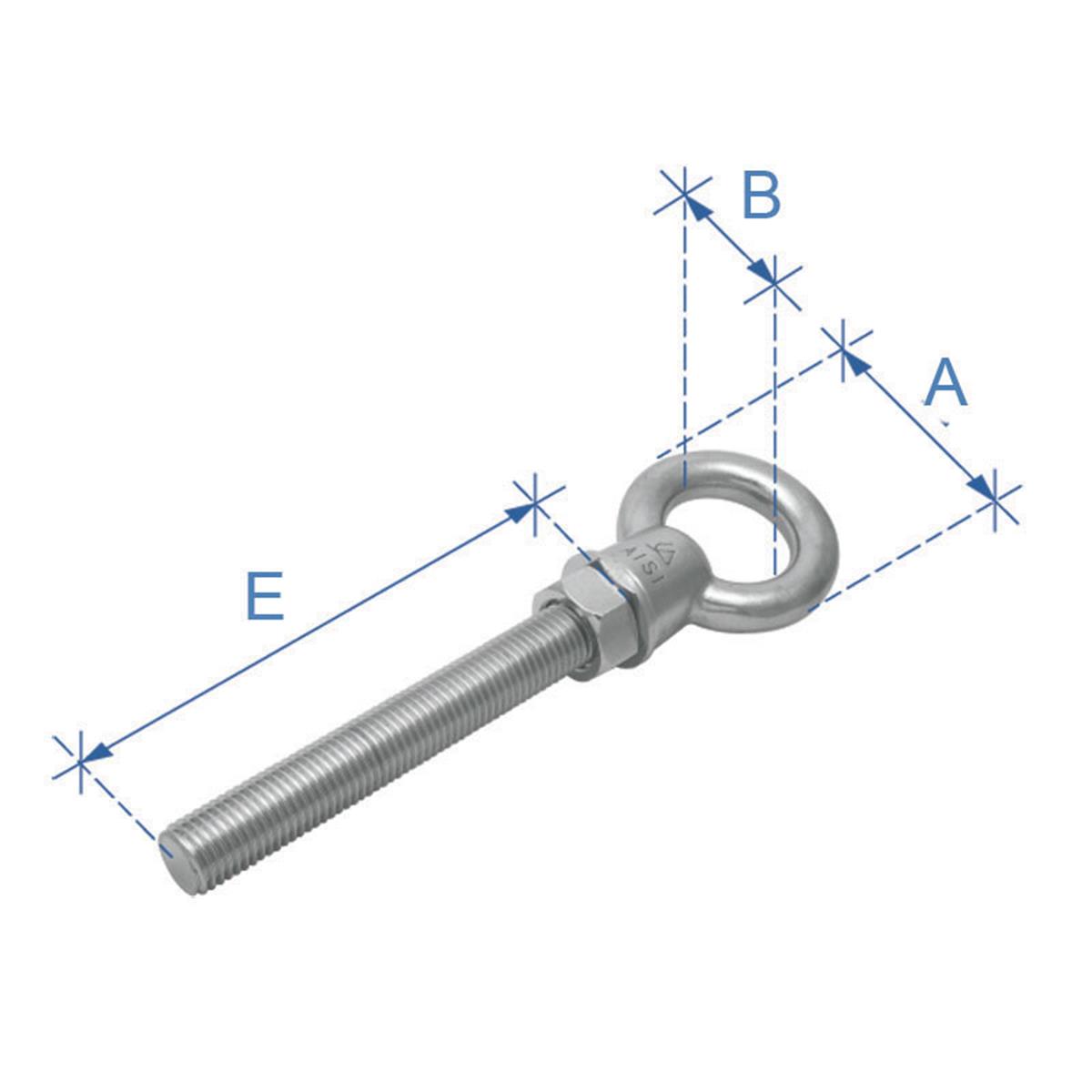  Mapa Vidalı, Inox 316, 10x80Mm 
