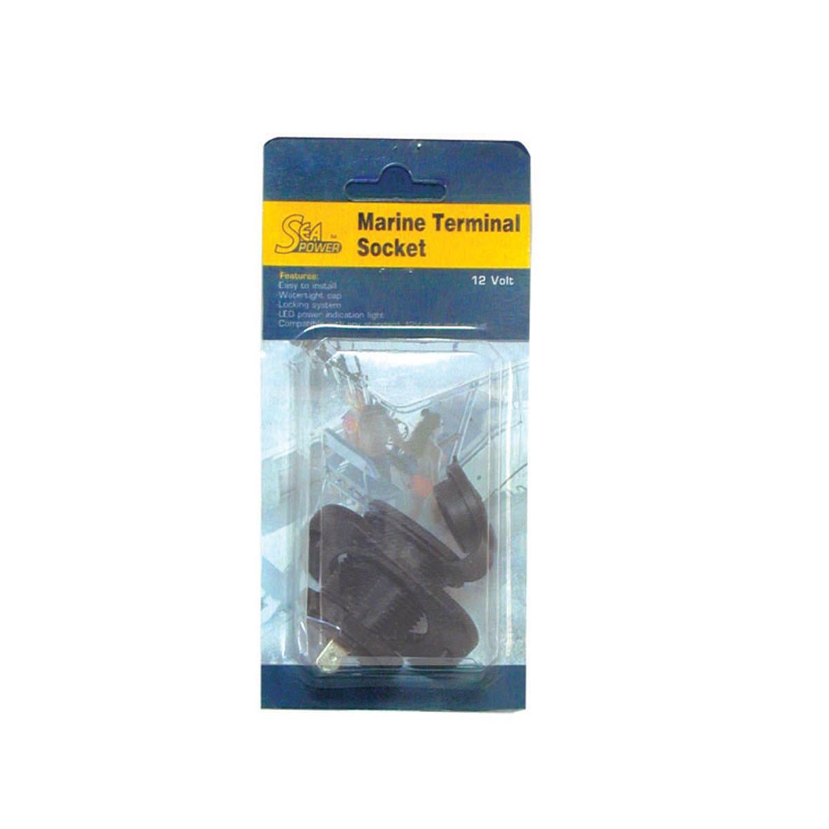  Marin Terminal Soketi, 12V 