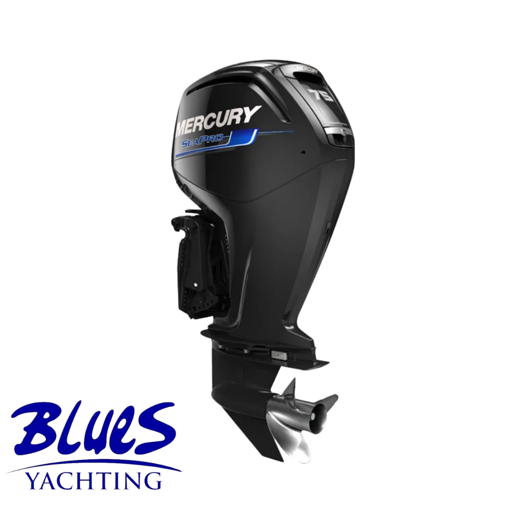  MERCURY F 75 ELPT EFI SeaPro Uzun Şaft Marşlı Trimli Dıştan Takma Deniz Motoru 