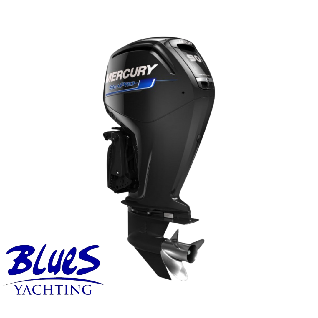  MERCURY F 90 ELPT EFI CT SeaPro Uzun Şaft Marşlı Trimli  Direksiyon Sistemli 
