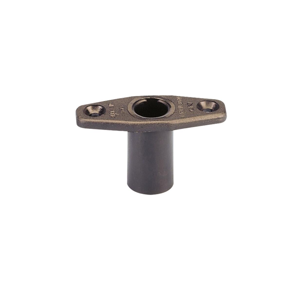  Oarlock Socket, Top-Mount, White 