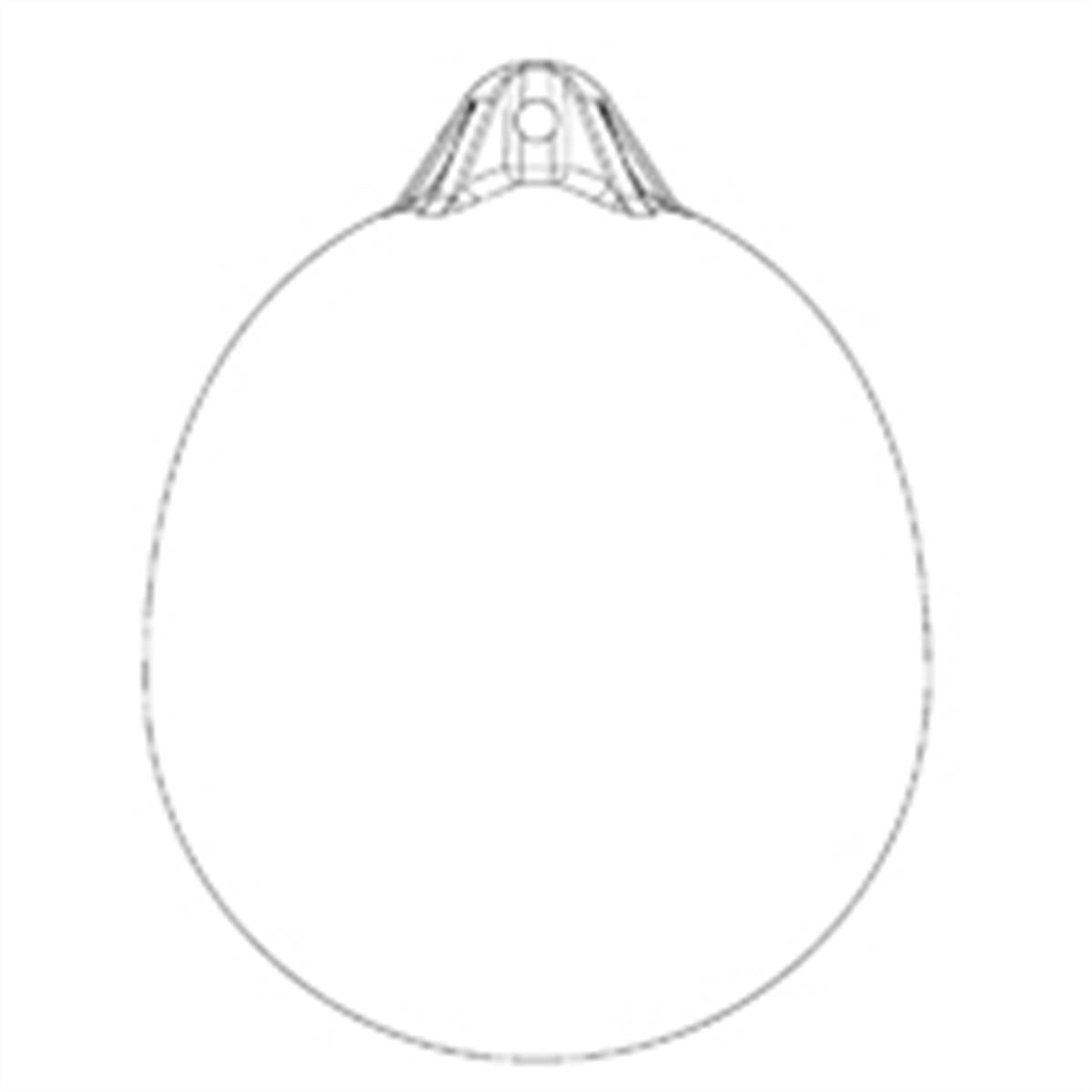  OCEAN USTURMAÇA, balon, R6, 88x112cm, beyaz/mavi 