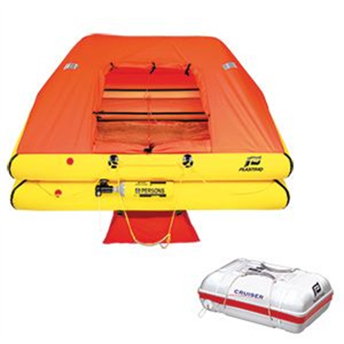  Plastimo Cruiser Standart Canister 6 Kişilik - 6 Person Cansalı  