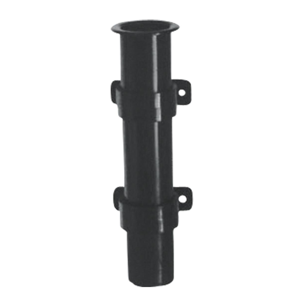  Rod Holder, Plastic, SideMount, Ø40mm H.225mm, White 