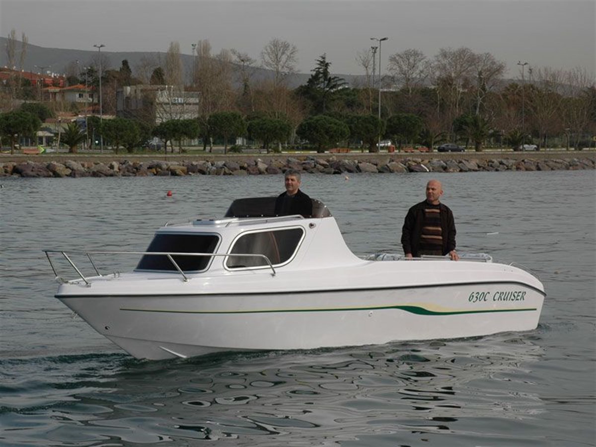  SAFTER 630 CABIN CRUISER Fiber Tekne 