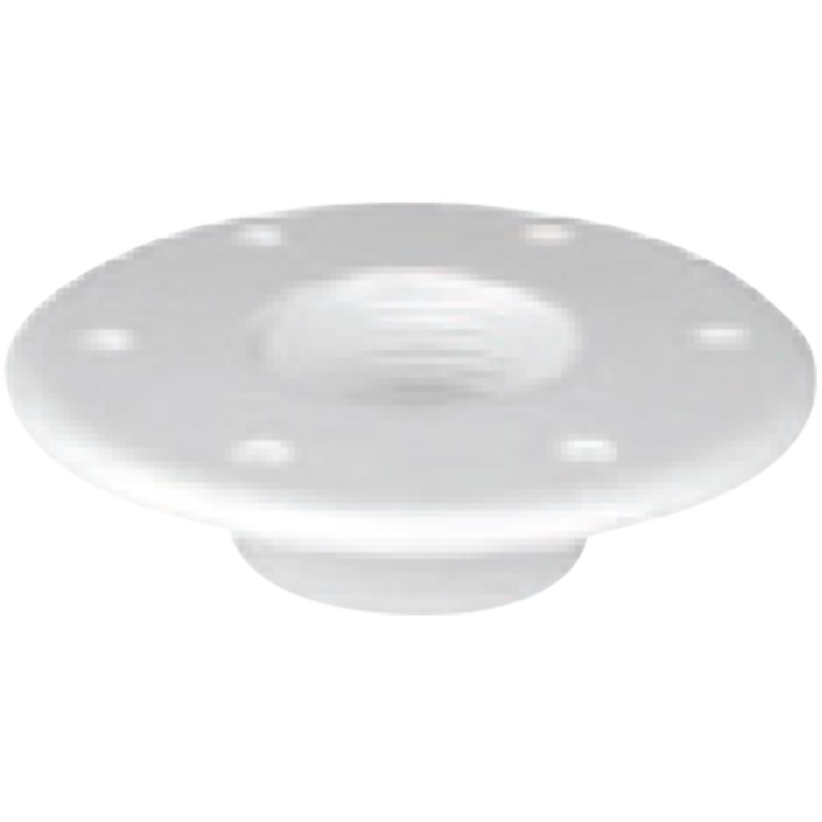  Table Bottom Plate, Flushmount, Ø190mm-Η.10mm, White 