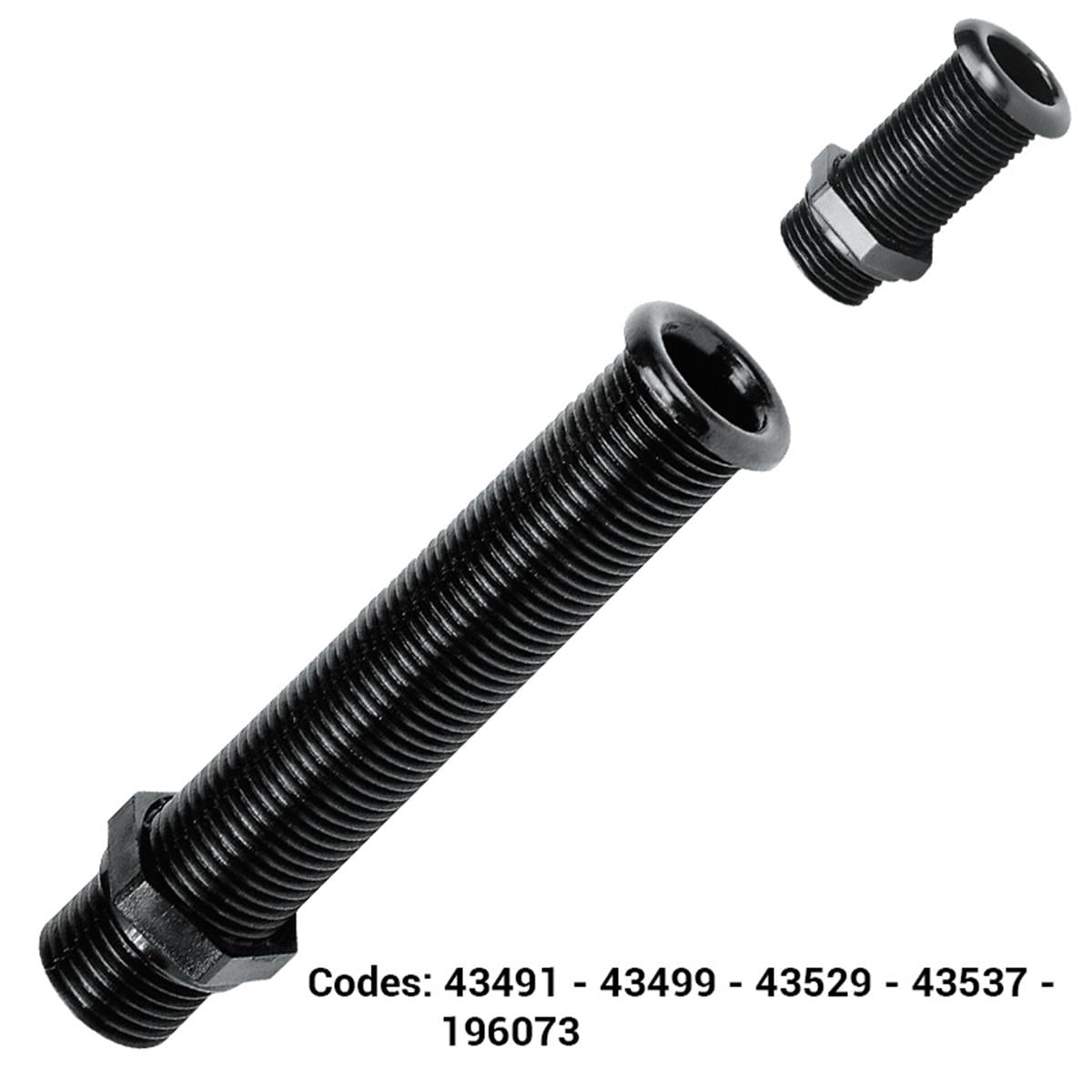  Thru-Hull Stand. Flange, 7/8