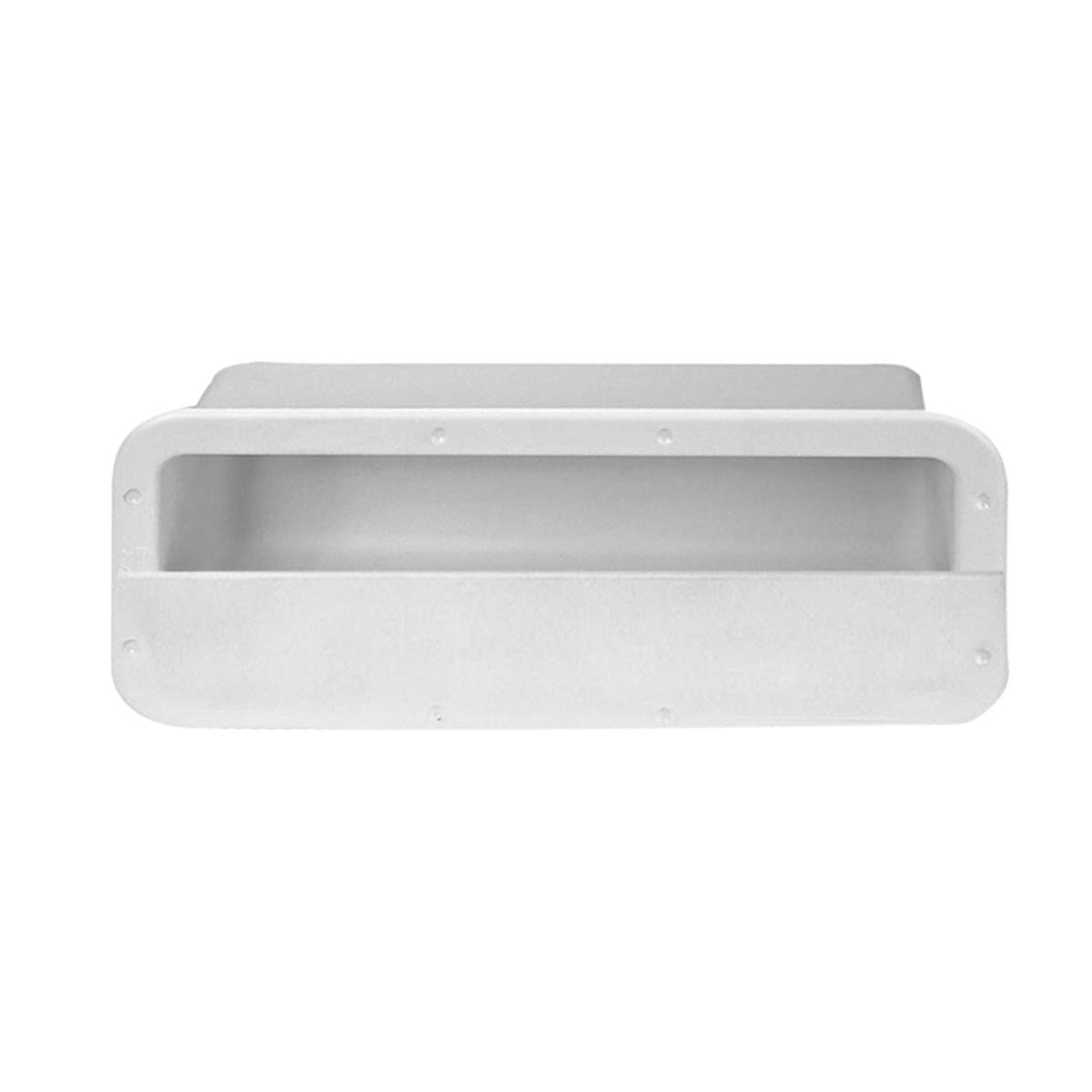  Util. Stor. Case, 1/2 Open, Rect.170x420mm, White 